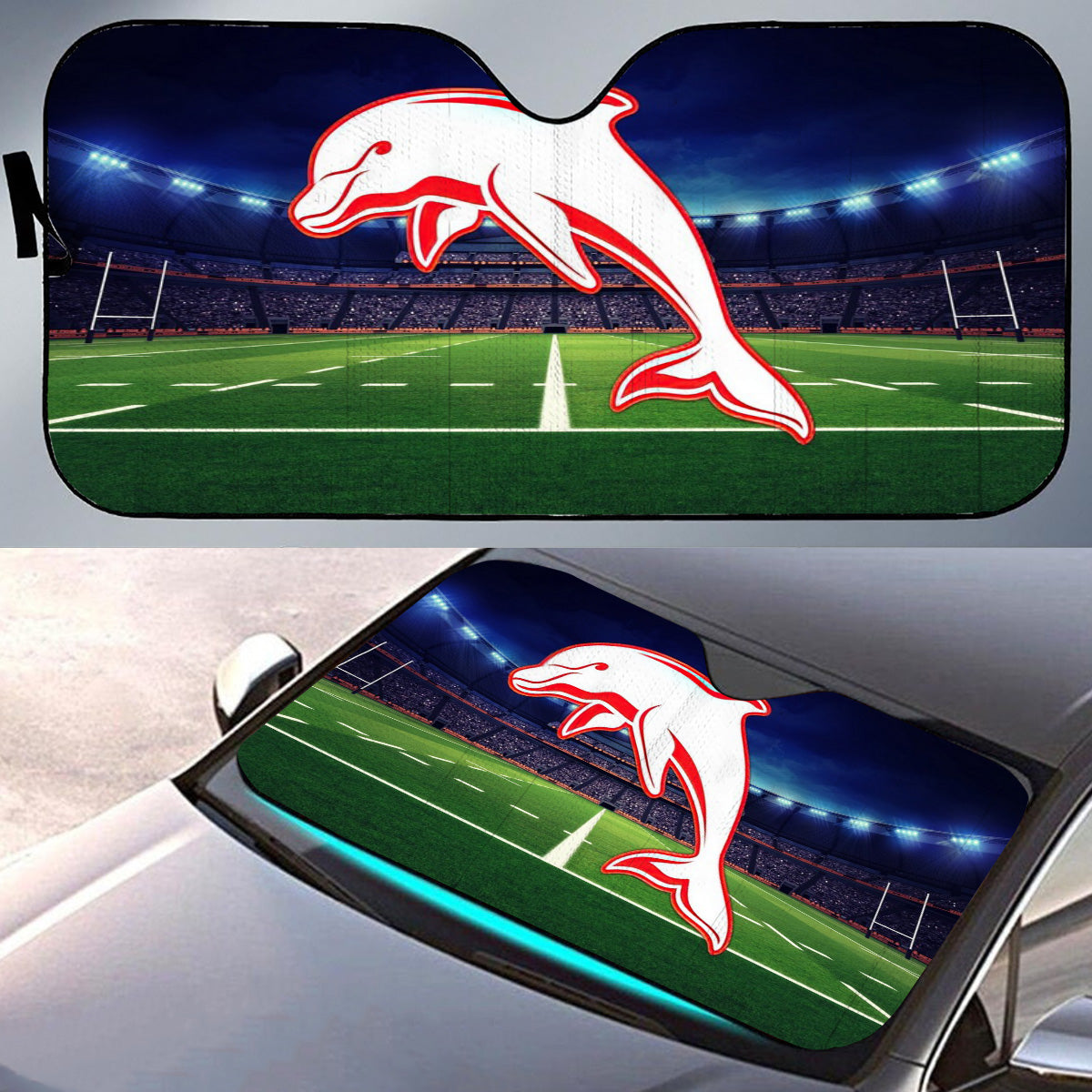 Dolphins Windscreen Sunshade For Cars & Trucks