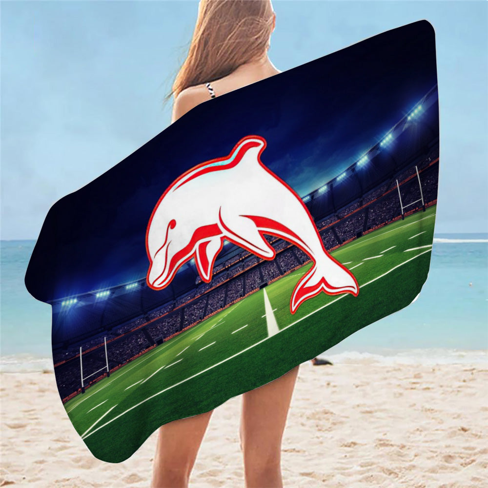 Dolphins Beach / Bath Towel