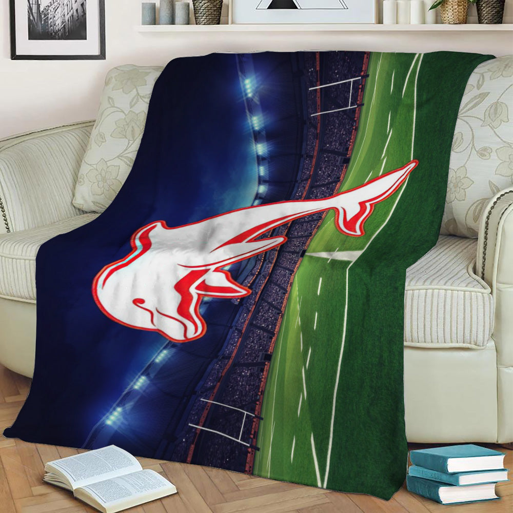 Dolphins Fleece Throw Blanket
