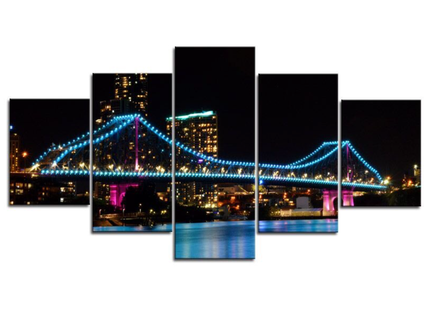 Brisbane Storey Bridge at Night 1PTJ007