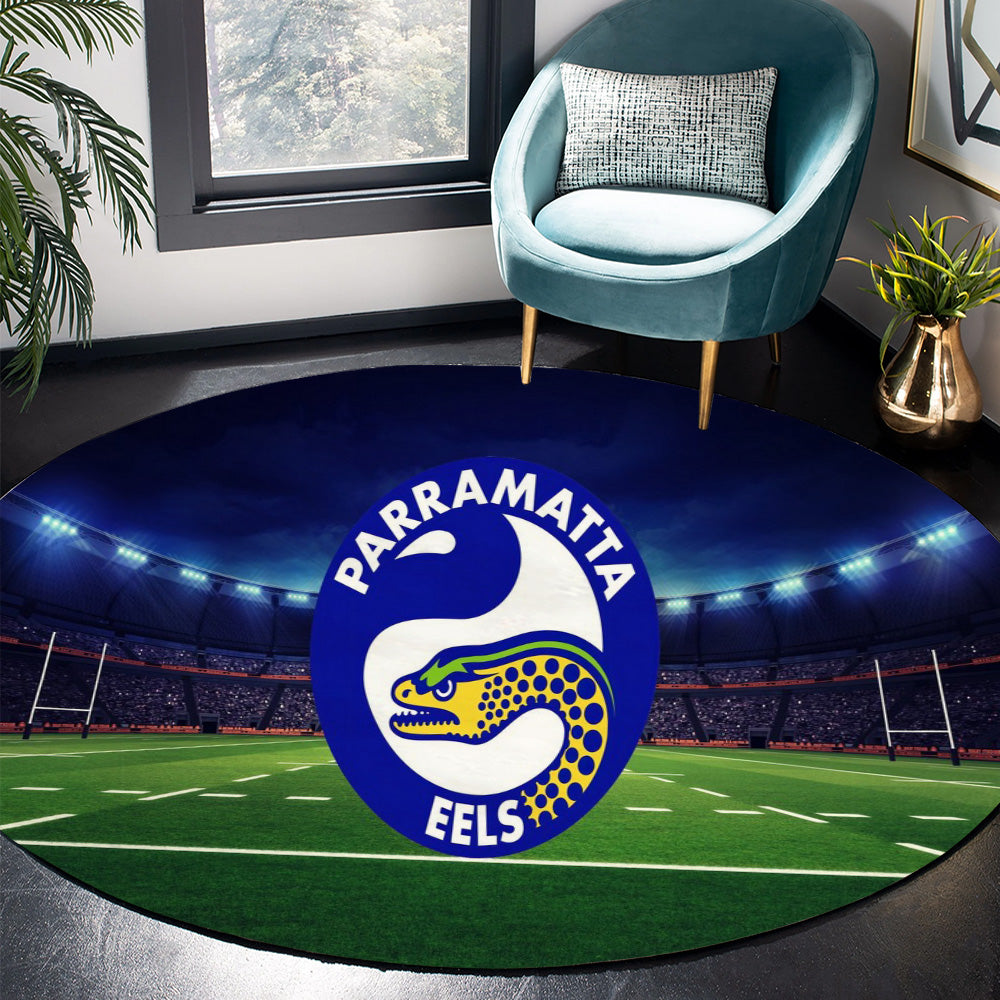 Parramatta Eels Round Rug