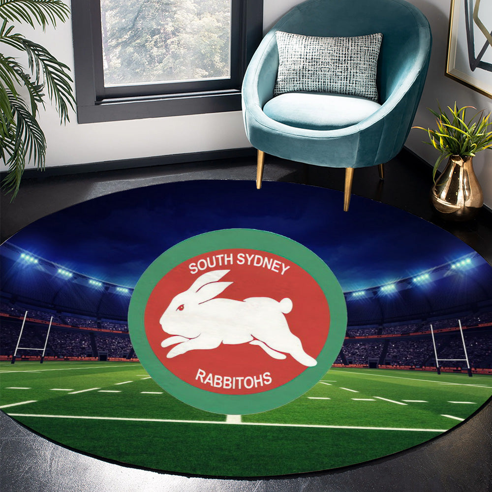 South Sydney Rabbitohs Round Rug