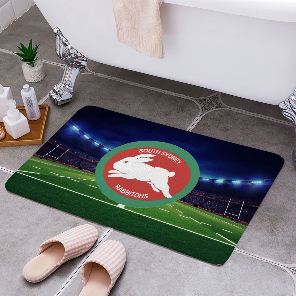 South Sydney Rabbitohs NRL Shower / Bath Mat