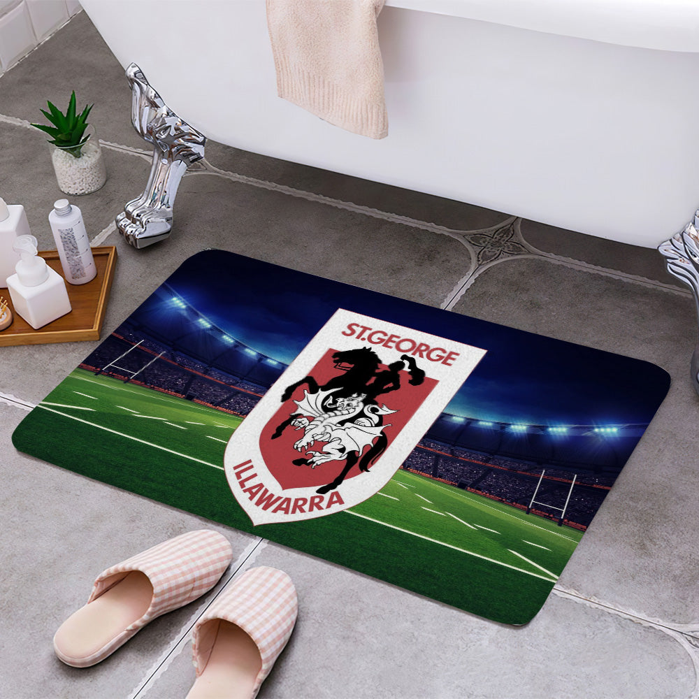 St George Illawarra Dragons NRL Shower / Bath Mat