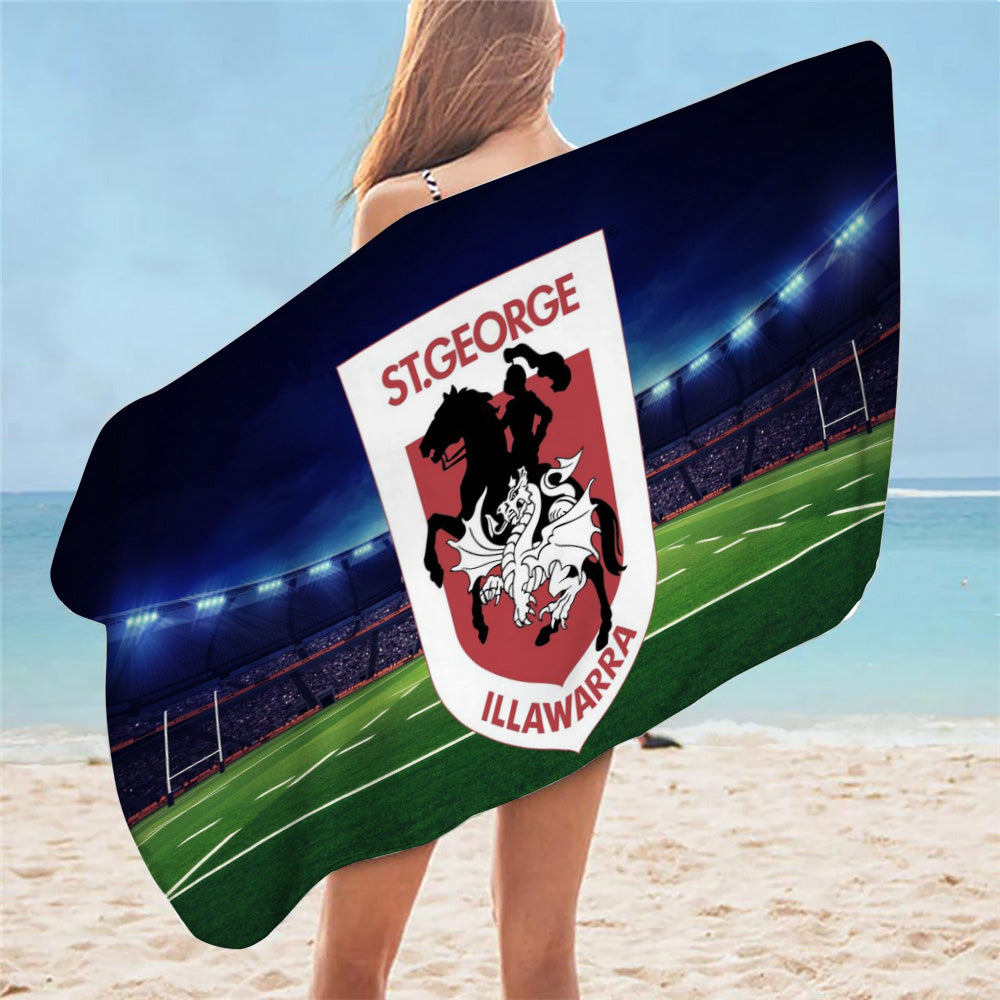 St George Illawarra Dragons Beach / Bath Towel
