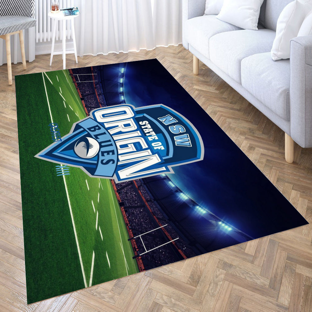 Nsw Blues Rectangle Rug