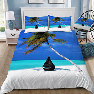 Tropical Paradise Doona / Duvet Cover and 2 Pillow Slips
