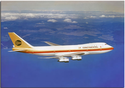 Continental Airlines 747 1JP207