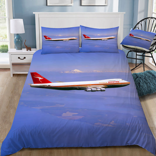 Qantas 747-200 Classic Doona / Duvet Cover and 2 Pillow Slips