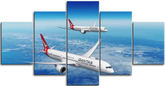 Qantas 787`s 1JP230