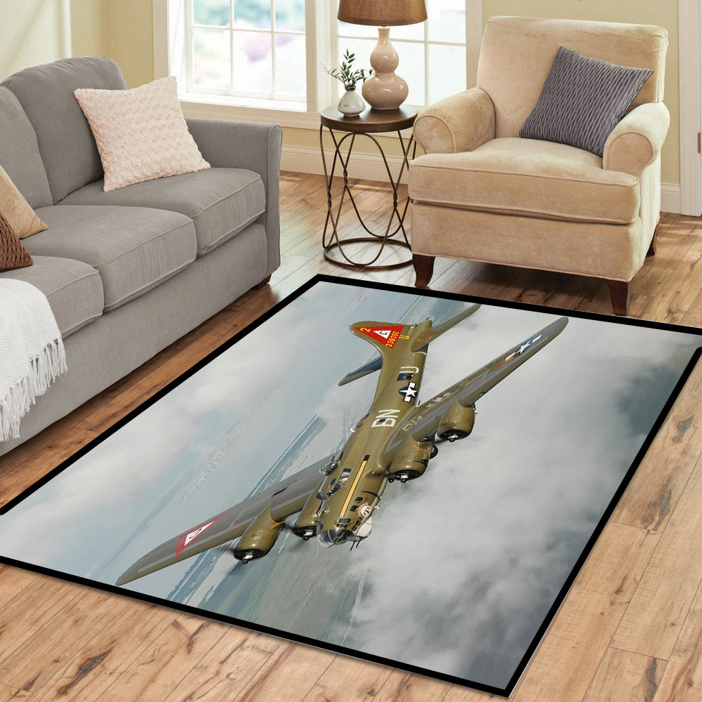Boeing B-17 In Flight Rectangle Rug