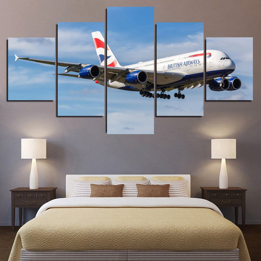 British Airways A380 on Finals 1JP267