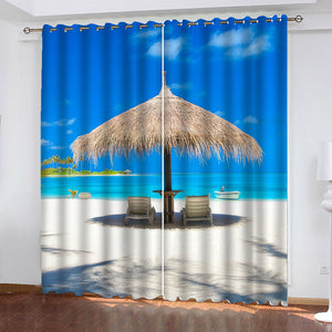 Tropical Perfection Window Curtains