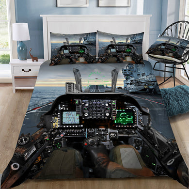 Harrier Jump Jet Cockpit Doona / Duvet Cover and 2 Pillow Slips
