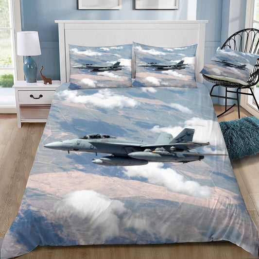 RAAF FA-18 In Flight 1JP432 Doona / Duvet Cover and 2 Pillow Slips