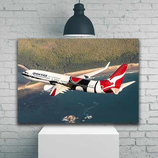 Qantas 737 Mendoowoorrji Livery 1JP439