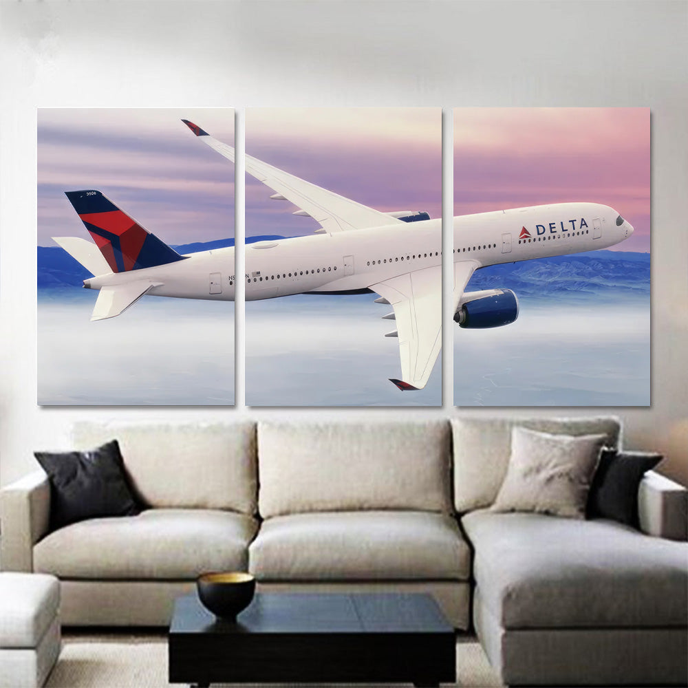 Delta Airlines A350 In Flight 1JP448 - Main Image