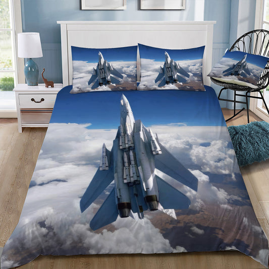 USN F-14 Tomcat Fully Loaded Doona / Duvet Cover and 2 Pillow Slips