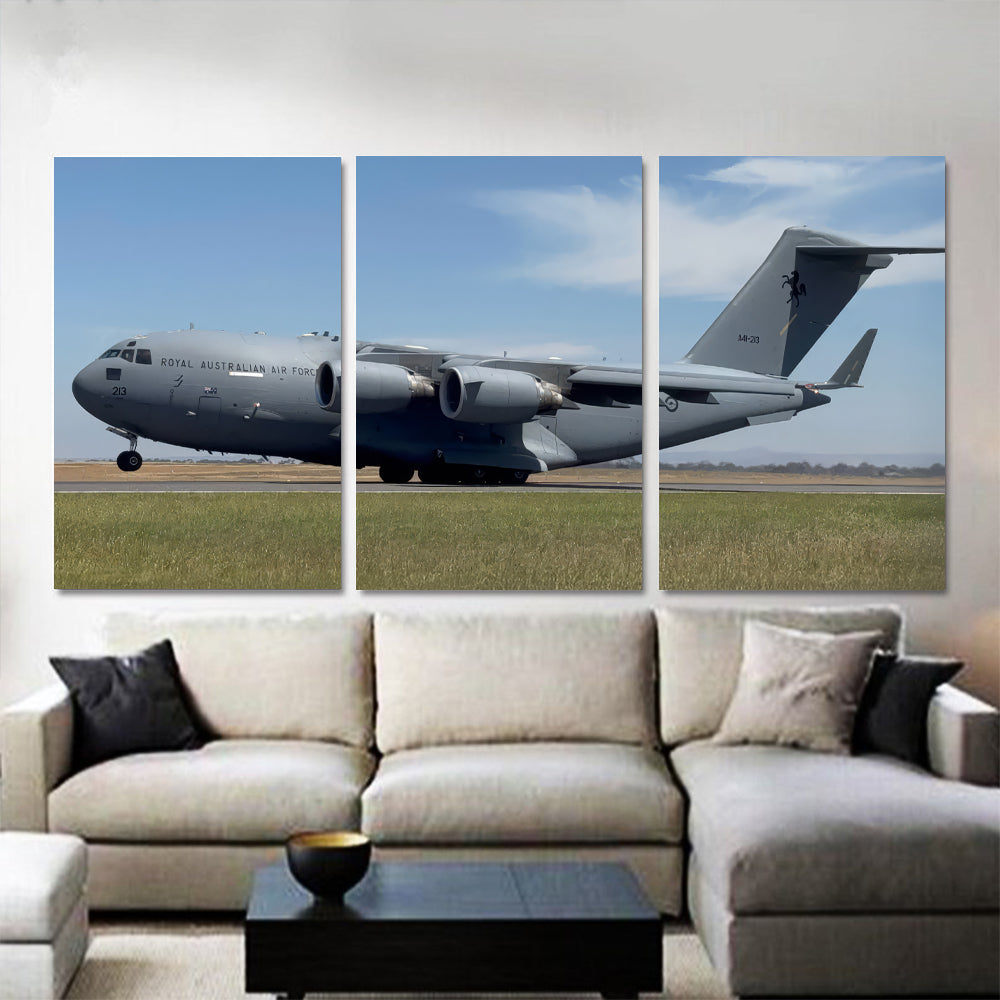 RAAF C-17 Globemaster taking off 1JP557