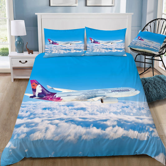 Hawaiian Airlines A330  Doona / Duvet Cover and 2 Pillow Slips