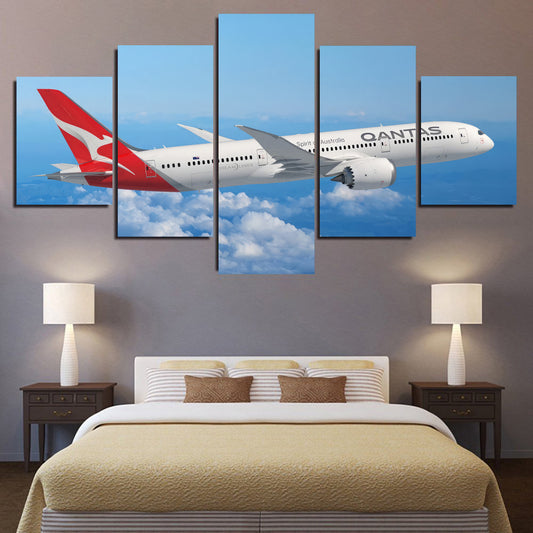 Qantas 787-9 in Flight 1JP571