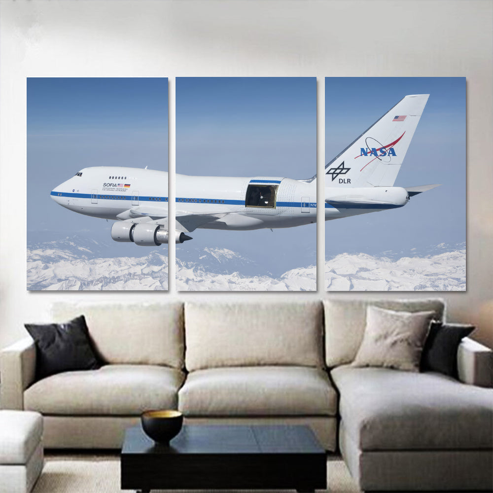 Sofia Space Telescope NASA 747 SP