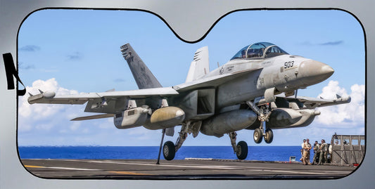 FA-18 Carrier Landing Sunshade For Cars & Trucks