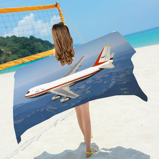 Boeing Livery 747-100 Beach / Bath Towel