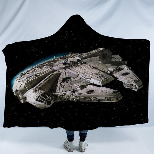 Millennium Falcon Hooded Blanket