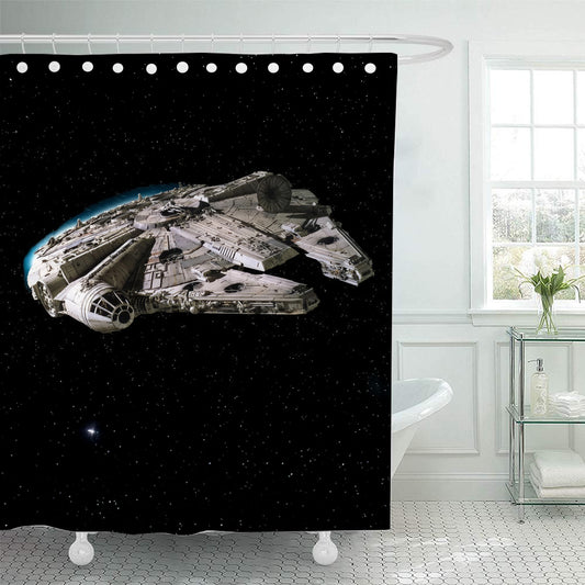 Millennium Falcon Shower Curtain