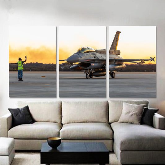 RSAF F-16 at Sunset 1JP593