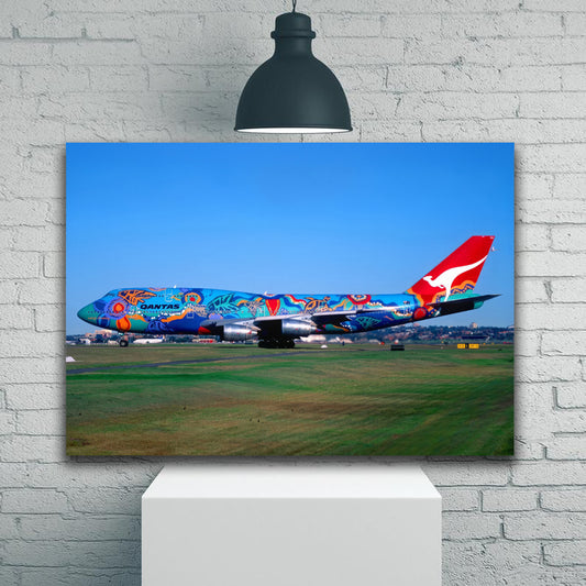 Qantas 747-300 Nalanji Dreaming Livery  1JP579