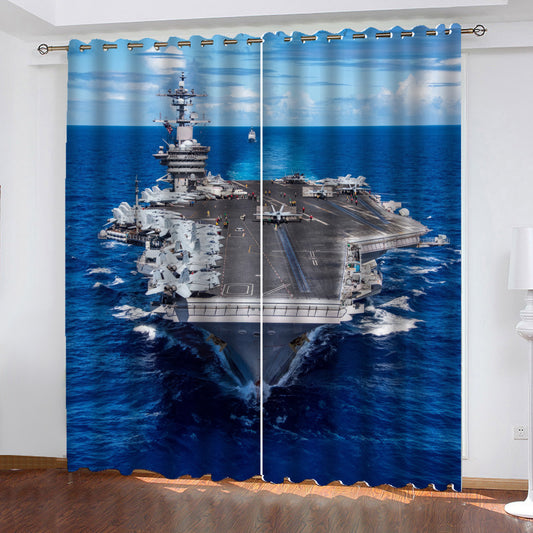 USS Carl Vinson Aircraft Carrier Window Curtains