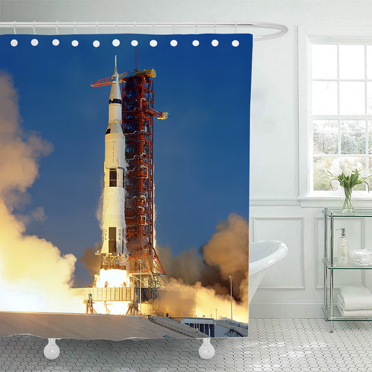 Apollo Lift Off Shower Curtain