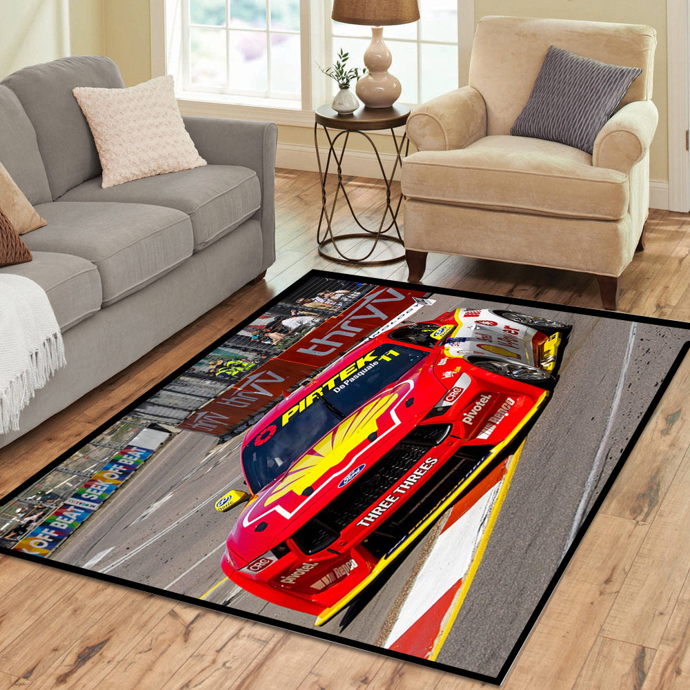 DJR Racing Shell Ford Supercars Rectangle Rug