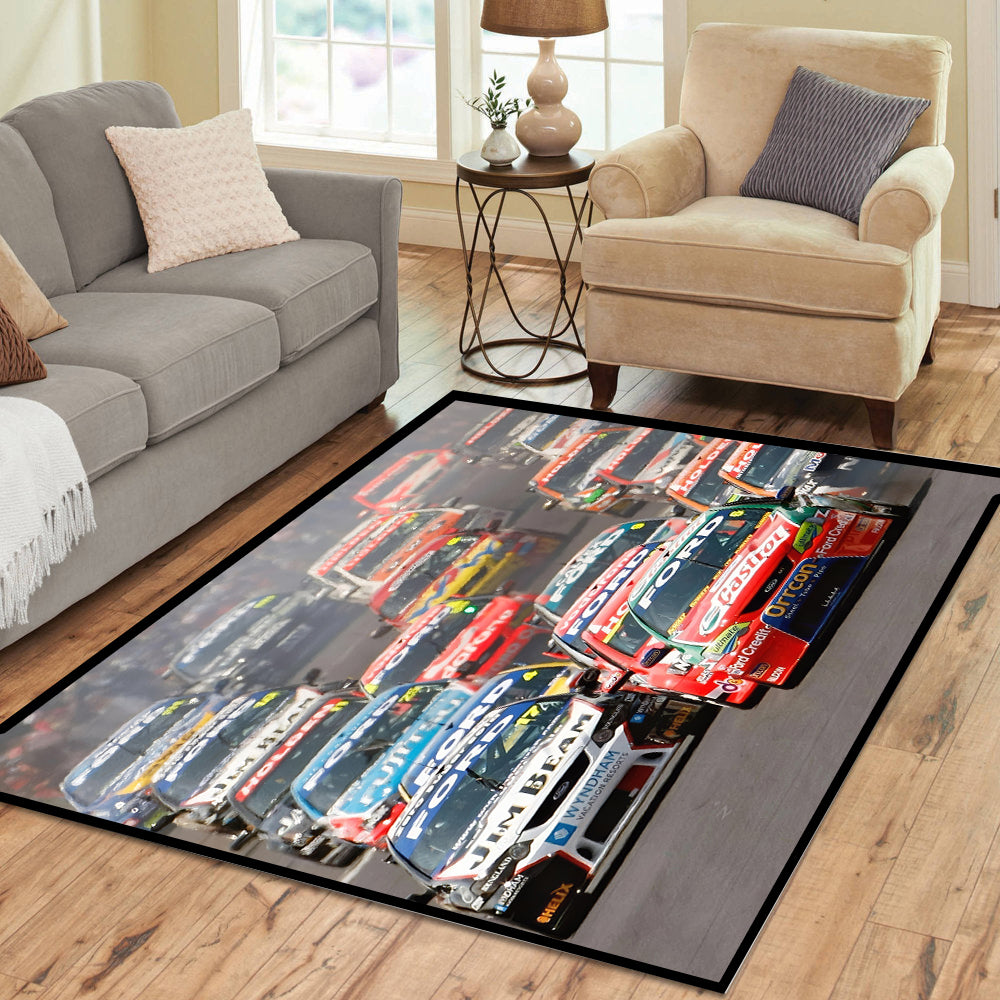 Bathurst 1000 Supercars Rectangle Rug