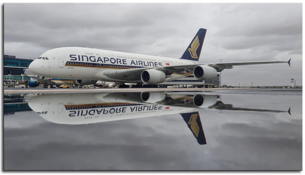 Singapore Airlines A380 Reflection 1PDK012