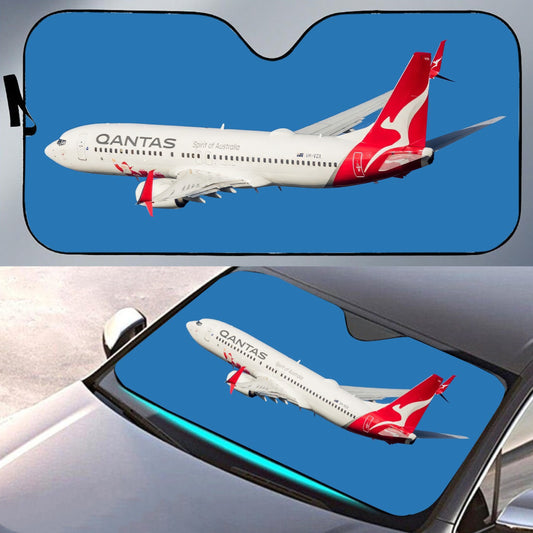 Qantas Boeing 737 Windscreen Sunshade For Cars & Trucks