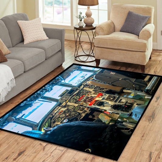 HARS Super Connie Cockpit Rectangle Rug