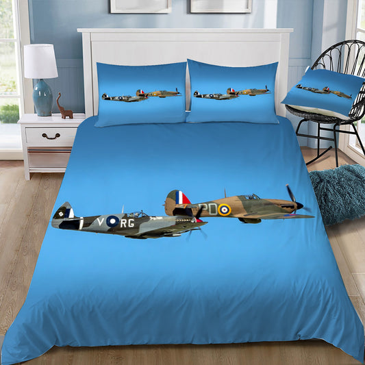 Spitfire & Hurricane Doona / Duvet Cover and 2 Pillow Slips