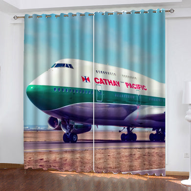 Cathay Pacific Retro 747 Window Curtains