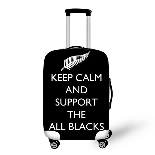 Keep Calm and Support the All Blacks Luggage / Suitcase Covers