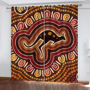 Aboriginal Art Window Curtains