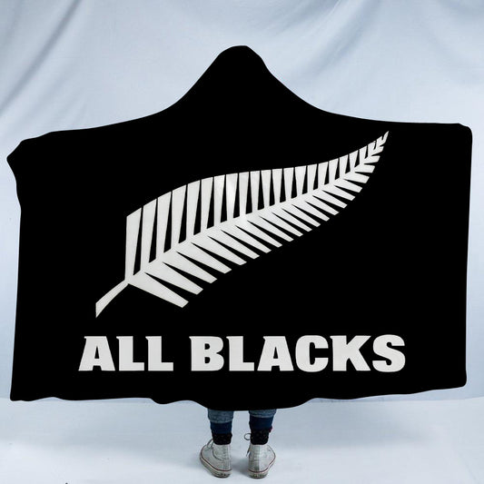 New Zealand All Blacks Hooded Blanket
