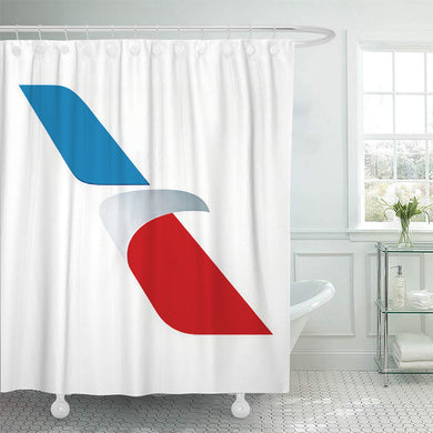 American Airlines Shower Curtain