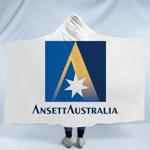 Ansett Airlines Australia Hooded Blanket