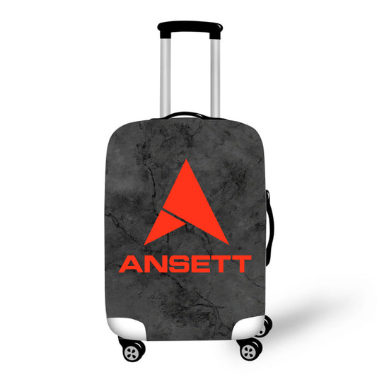 Ansett Retro Marble Background Luggage / Suitcase Covers
