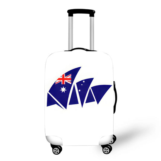 Australia Flag on Opera House Luggage / Suitcase Covers