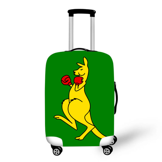 Boxing Kangaroo Flag Luggage / Suitcase Covers