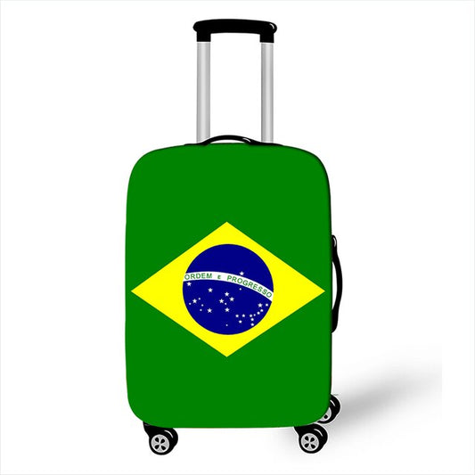 Brazil Flag Luggage / Suitcase Covers